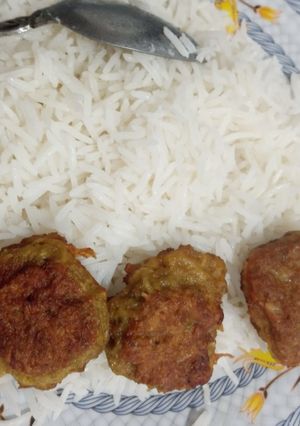 عکسی از دستور شامی کباب