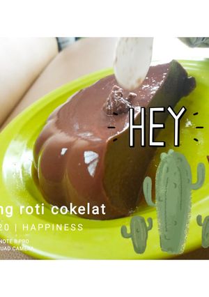 Foto resep Puding roti cokelat