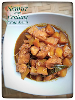 Foto resep Semur Ayam Kentang Kecap Manis
