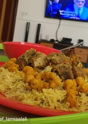 صورة لوصفة عيش ولحم