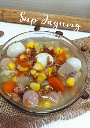Foto resep Sup Jagung