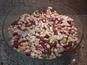 A picture of cannellini beans salad