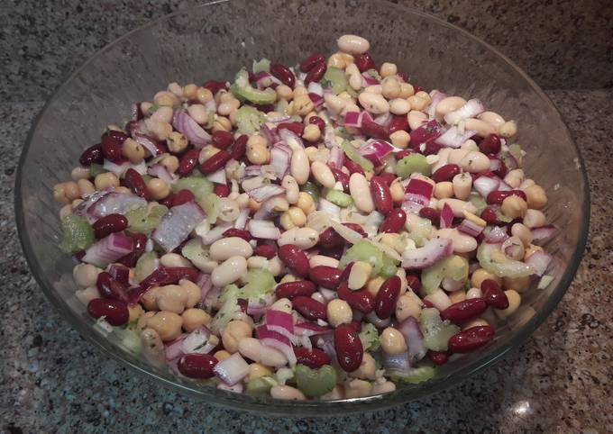 Steps to Make Jamie Oliver Three Bean Salad