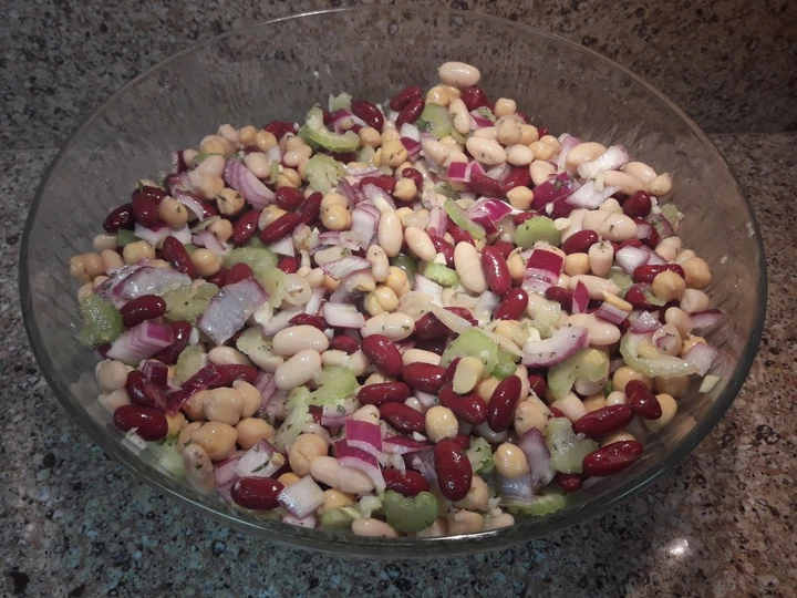 Easy Steps to Make Three Bean Salad the Delicious So Delicious