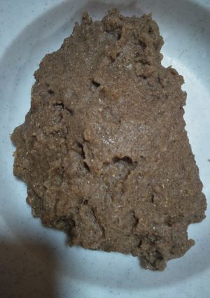 A picture of Brown ugali.