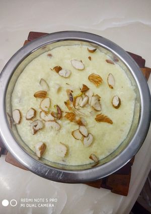 सामा के चावल की खीर (Sama ke chawal ki kheer recipe in hindi) रेसिपी मुख्य फोटो