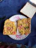 ব্রেড আমলেট (bread omelette recipe in Bengali)
