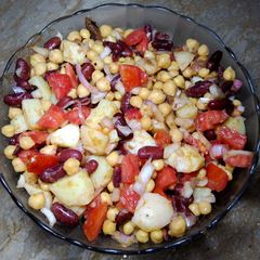 A picture of Chana Chaat.