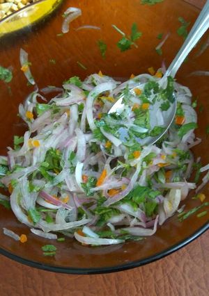 Una foto de Ensalada criolla