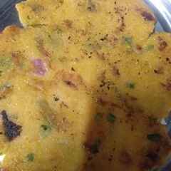A picture of Makki Ki roti.