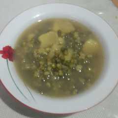 Burjo (bubur kacang ijo) রেসিপির প্রধান ছবি