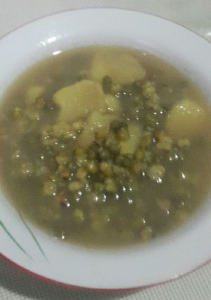 Foto resep Burjo (bubur kacang ijo)
