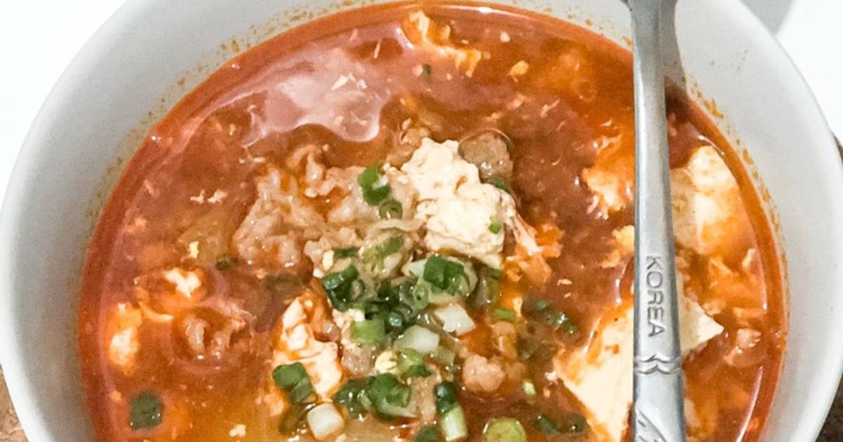 Resep Sundubu Jjigae oleh Leeyach Cookpad