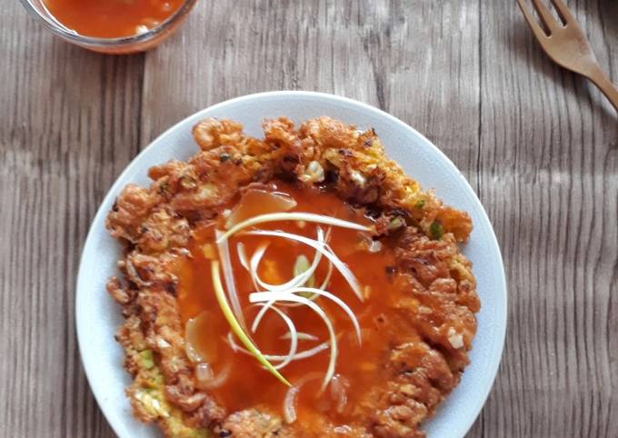 Resep FU YUNG HAI ala Resto 👌, Menggugah Selera