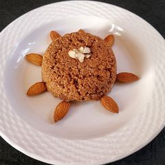 A picture of Habshi Halwa.