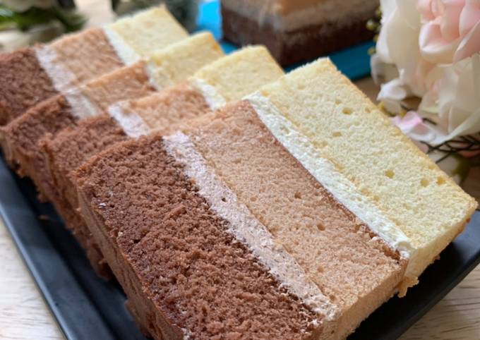 Resep Bolu Lapis Putih Telur yang Enak