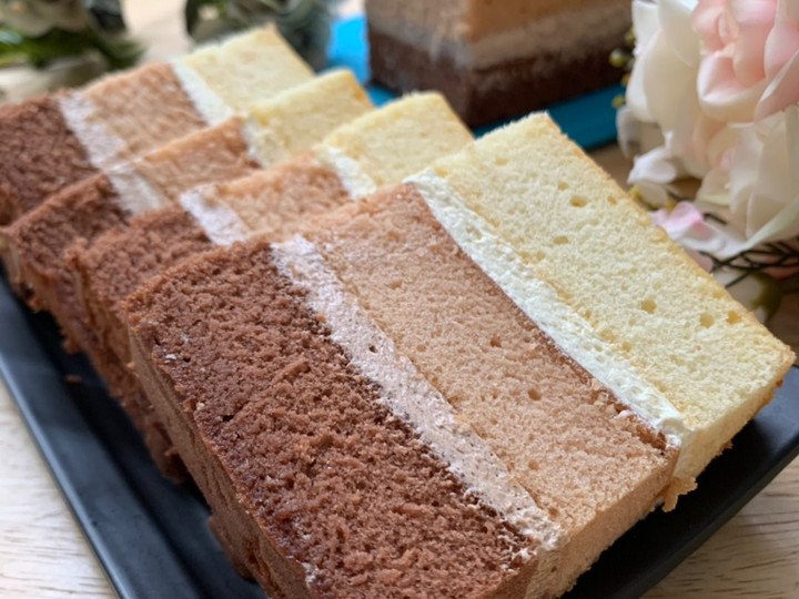 Resep Bolu Lapis Putih Telur yang Enak