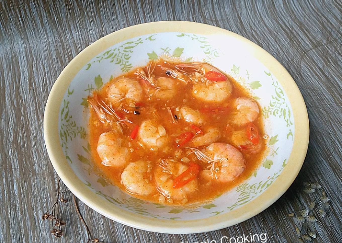 Udang Saus Pedas Manis