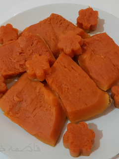 عکسی از دستور کدو حلوایی