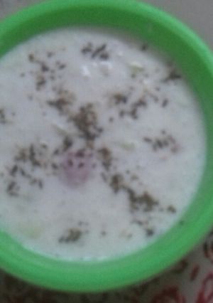 A picture of Comfort veg raita.