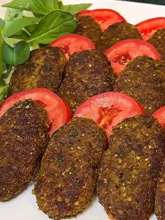 عکسی از دستور کتلت گوشت و بادمجان