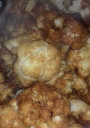 صورة لوصفة زهر (قرنبيط) مقلي