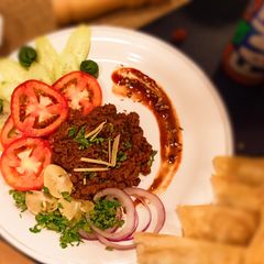 Beef Fry kabab A picture of Beef Fry kabab.