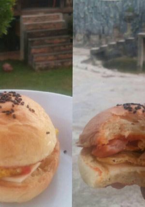 Foto resep Burger simple