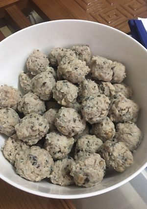 Hình của món Mọc thịt.