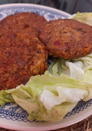 Una foto de Hamburguesas de Cochayuyo al Horno