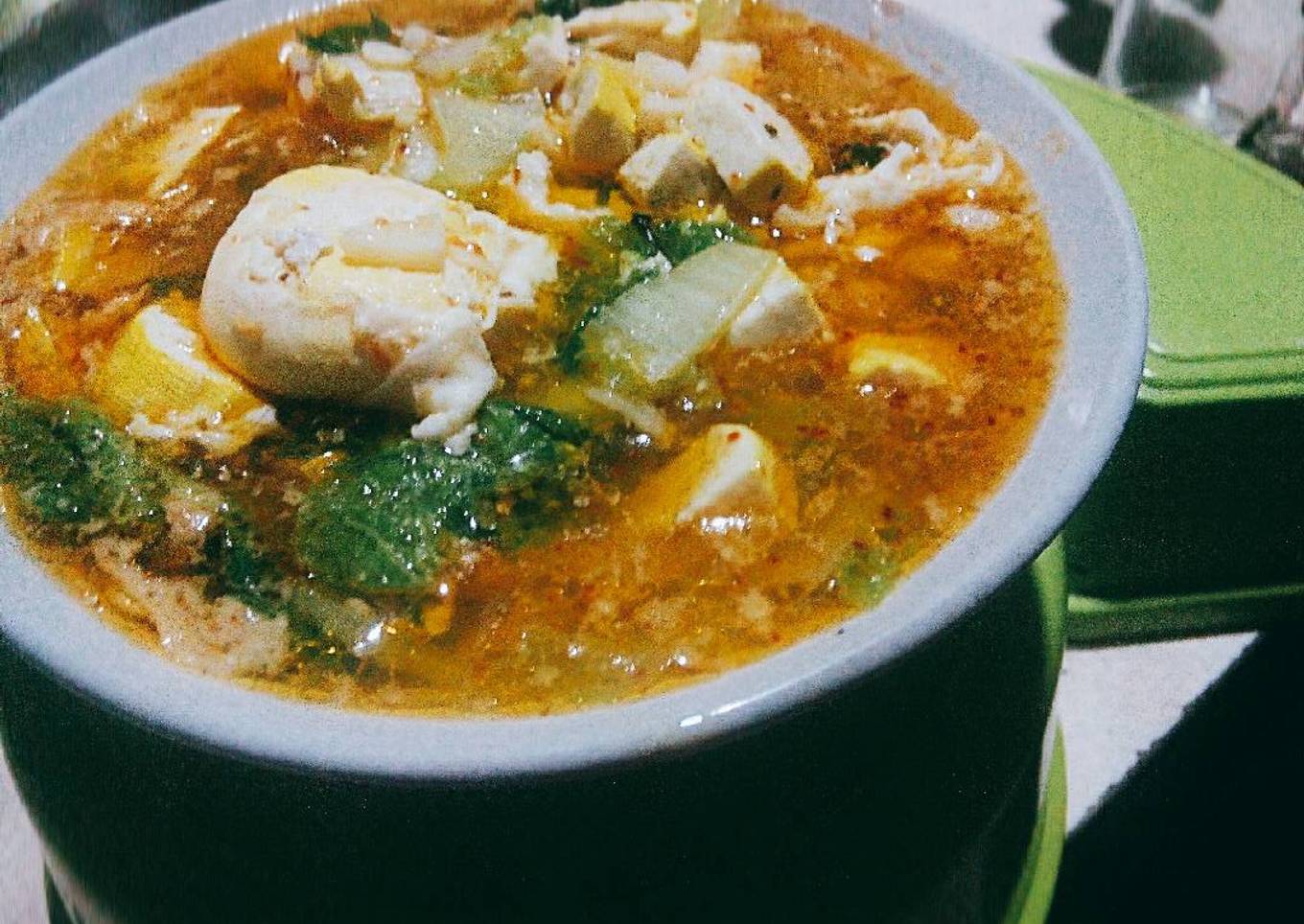 Telor Rebus Kuah Pedas Hi-Protein