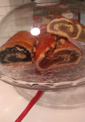 Diós / mákos bejgli recept fotója