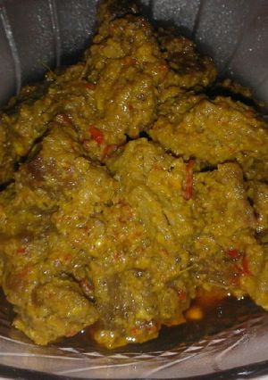 Foto resep Rendang (no pedes)