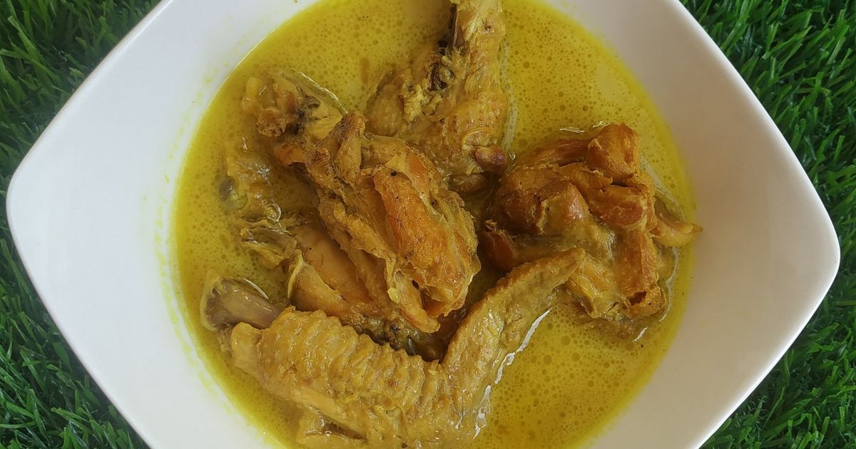 Ayam Opor Simple Bumbu Iris