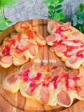 Bánh mì xúc xích phô mai kéo sợi