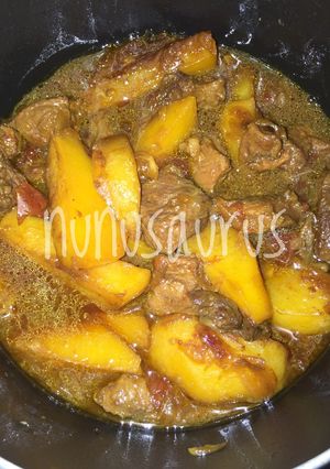 Foto resep Semur Daging Kentang Simple