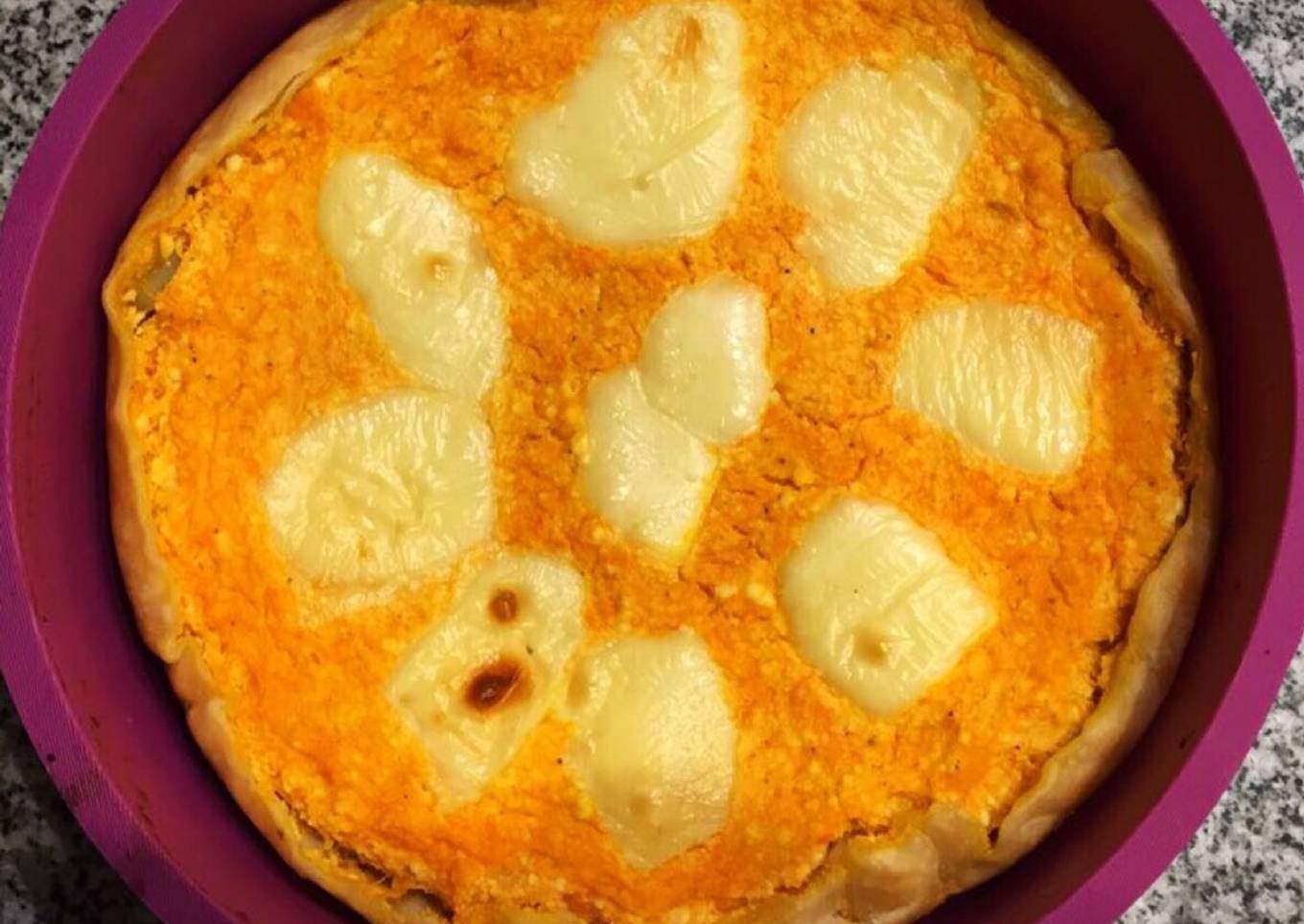 Tarta de ricota y calabaza! Fácil 2 ingredientes ! Diet!