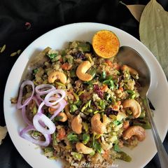 A picture of Cauliflower Rice Biryani.