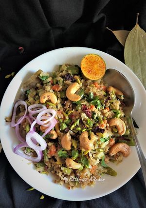 A picture of Cauliflower Rice Biryani.