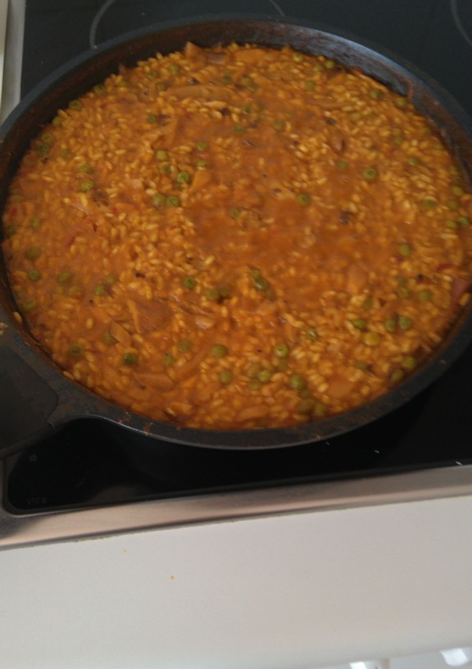 Una foto de Arroz con verduras