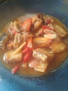 Foto resep Asam manis ikan asin telang