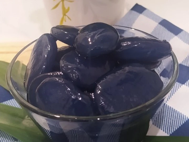 Langkah Gampang Membikin Resep Kolang Kaling Bunga Telang yang Sempurna Anti Ribet, Lezat Sekali