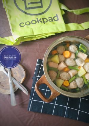 Foto resep Sayur Sop BaSo (Bakso Sosis)