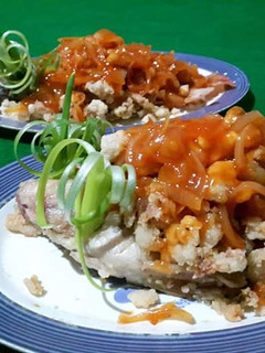 Foto resep 29. Ikan gurame asam manis pedas