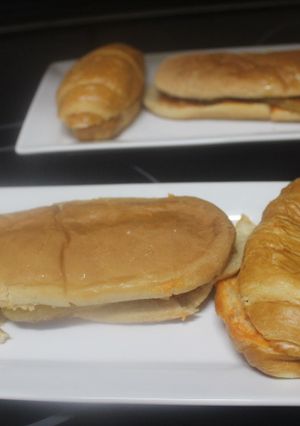 A picture of Rolls with Chorizo and Bacon.