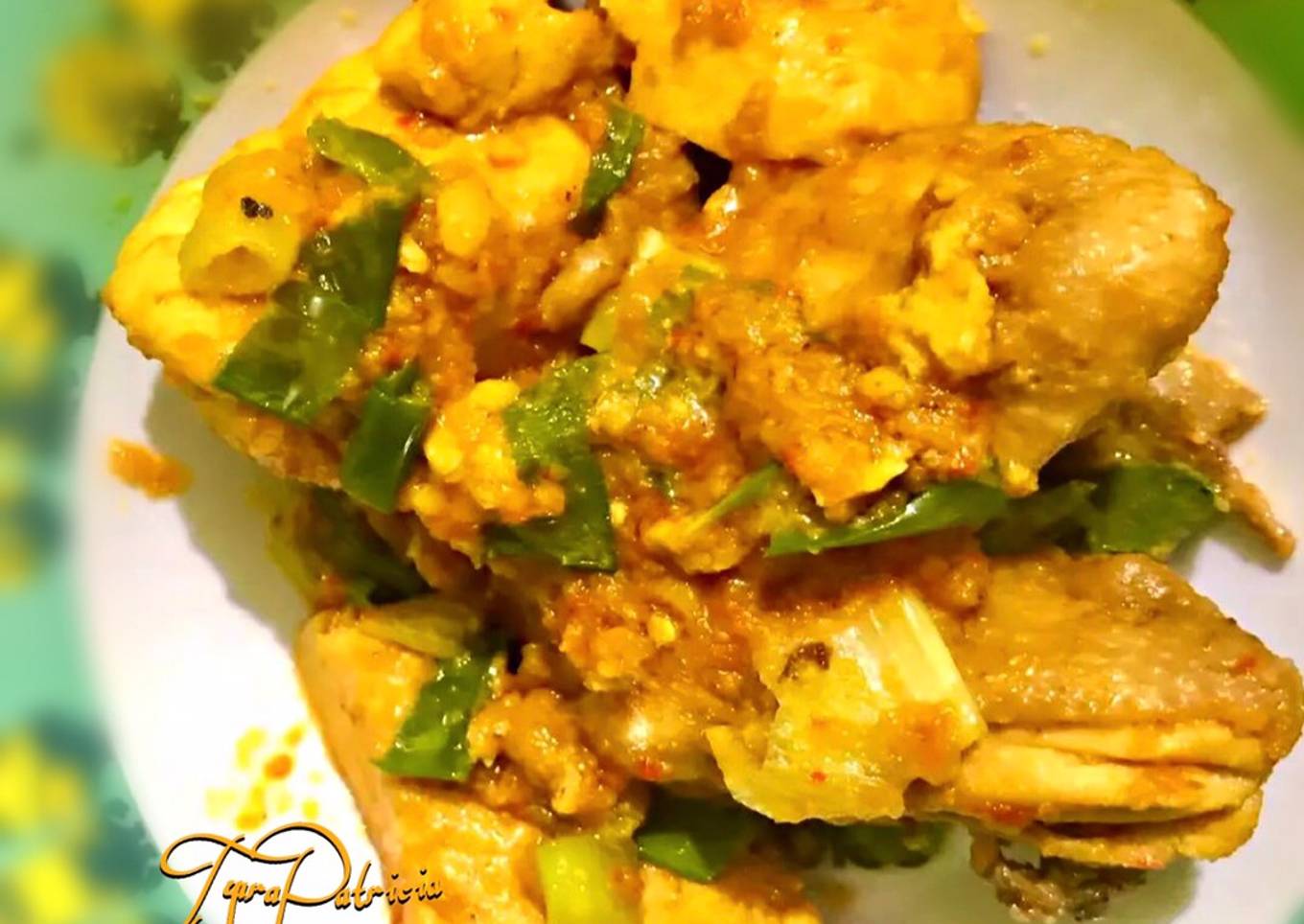 Ayam Rica Rica tanpa Kemangi