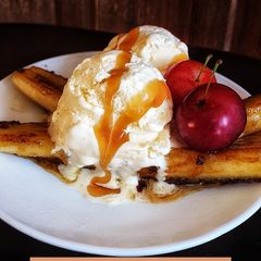 Bananas foster A picture of Bananas foster.