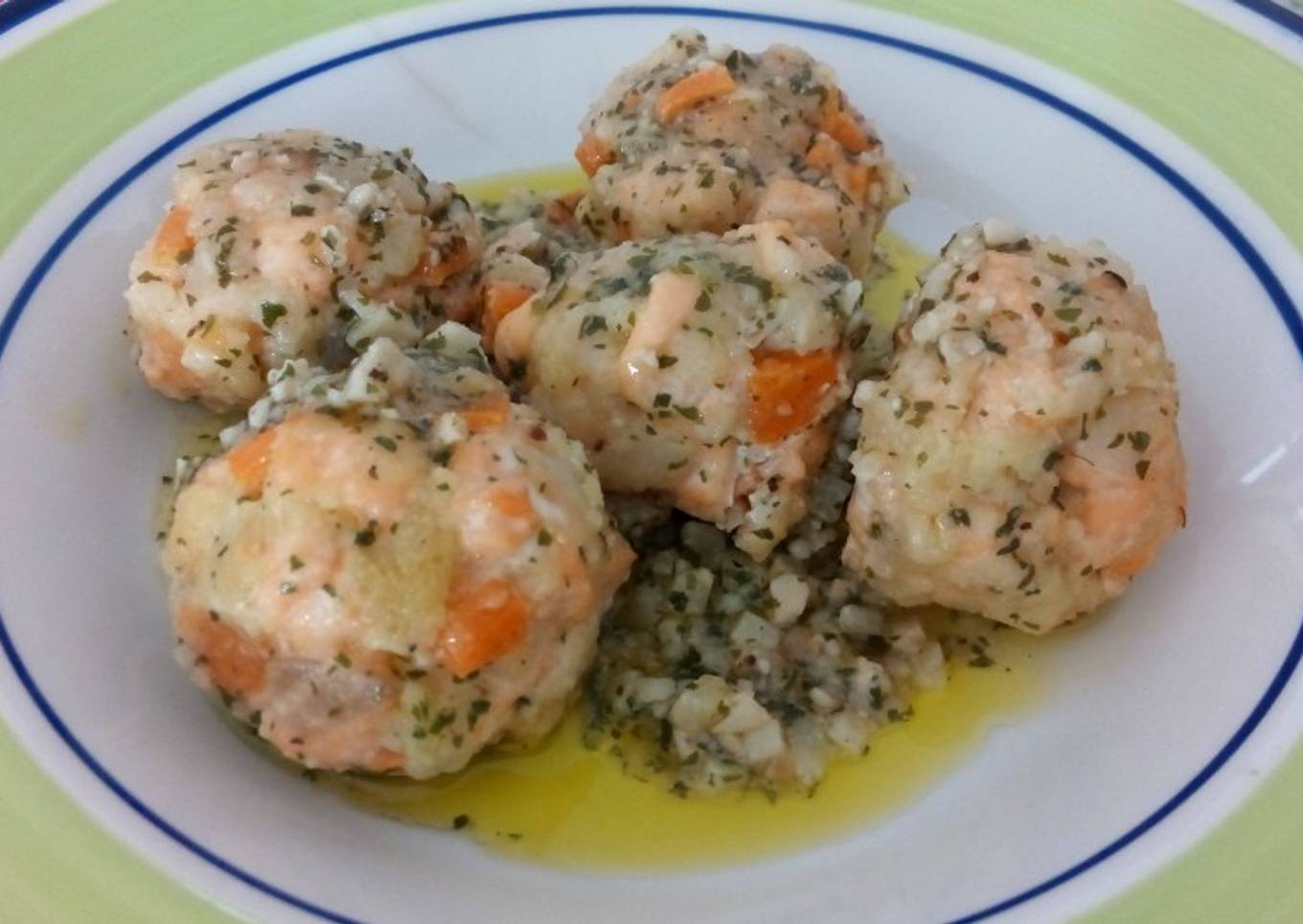 Albóndigas de salmón