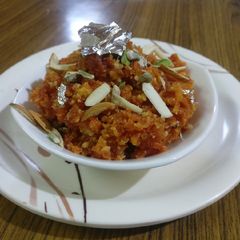 Gajar ka halwa A picture of Gajar ka halwa.