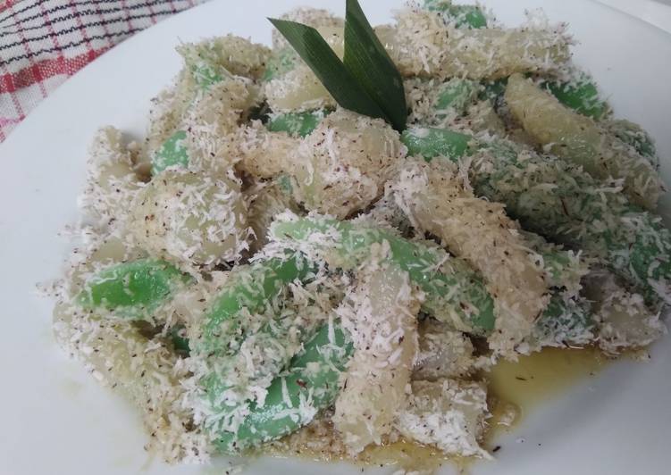 resep cara buat Cenil pandan